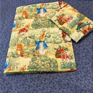 Peter Rabbit Themed Fabric Covered Notebooks